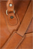 Reisetasche aus braunem Leder Detailansicht | Fortis' Duffle